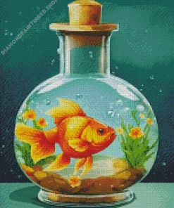 Fish Tank Art Diamond Painting