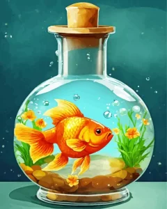 Fish Tank Art Diamond Painting