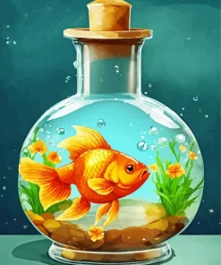 Fish Tank Art Diamond Painting