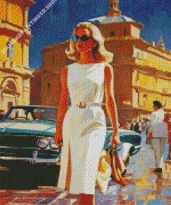Girl In Venice Diamond Painting
