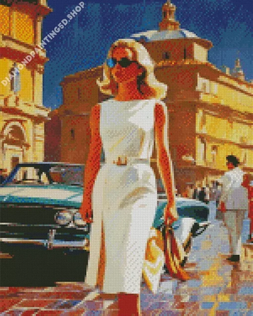 Girl In Venice Diamond Painting
