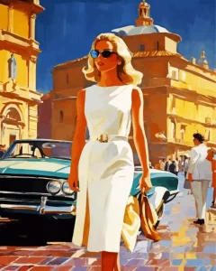 Girl In Venice Diamond Painting