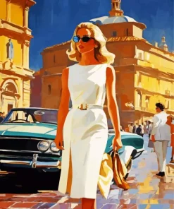 Girl In Venice Diamond Painting