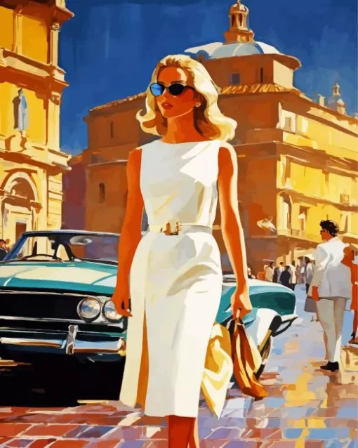 Girl In Venice Diamond Painting