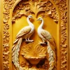 Golden Peacocks Diamond Painting