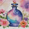 Floral Perfume Diamond Painting