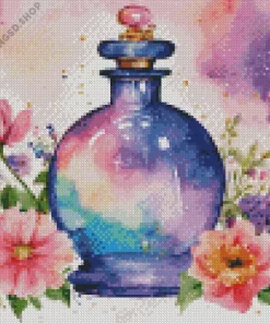Floral Perfume Diamond Painting