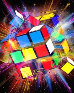 Rubiks Cube Diamond Painting