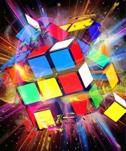 Rubiks Cube Diamond Painting