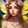 Sad Fantasy Nymph Diamond Painting
