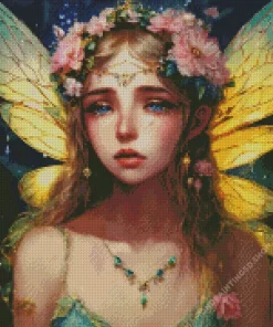 Sad Fantasy Nymph Diamond Painting
