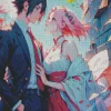 Sasuke And Sakura Diamond Painting