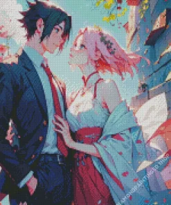 Sasuke And Sakura Diamond Painting