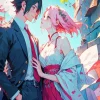 Sasuke And Sakura Diamond Painting