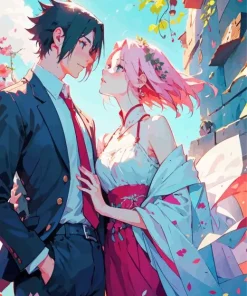Sasuke And Sakura Diamond Painting