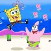 Spongebob And Patrick Diamond Painting