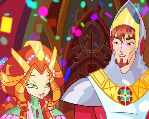 Winx Bloom Parents Diamond Painting