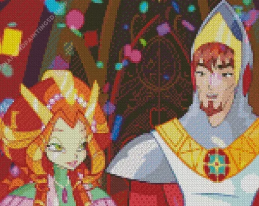Winx Bloom Parents Diamond Painting