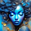 Afro Female Diamond Painting