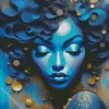 Afro Female Diamond Painting