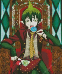 Amaimon Blue Exorcist Diamond Painting
