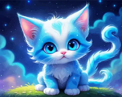 Baby Cat Diamond Painting