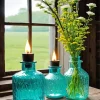 Blue Glass Vases Diamond Painting
