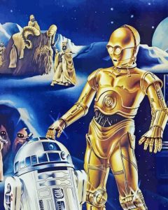 C3po And R2d2 Diamond Painting