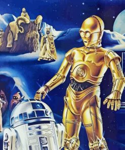 C3po And R2d2 Diamond Painting
