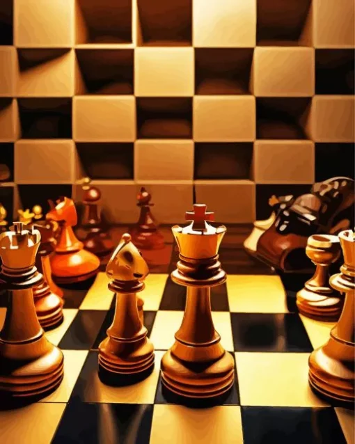 Chess Board Diamond Painting