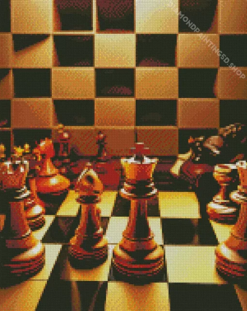 Chess Board Diamond Painting
