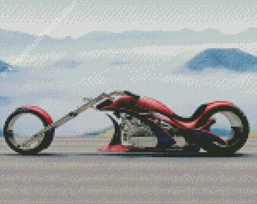Chopper Sportbike Diamond Painting