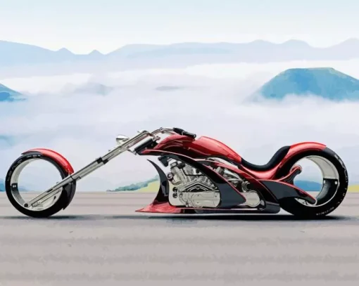 Chopper Sportbike Diamond Painting