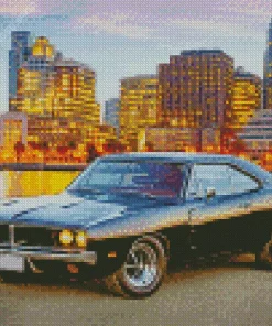 Classic 69 Charger Diamond Painting