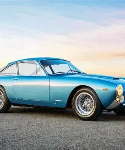 Classic Blue Ferrari Diamond Painting