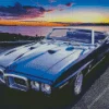 Classic Blue Firebird Diamond Painting
