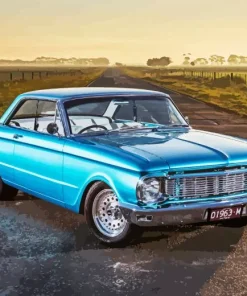 Classic Ford Falcon Diamond Painting