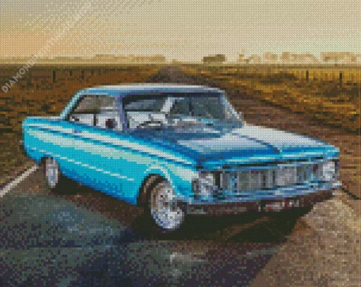 Classic Ford Falcon Diamond Painting
