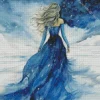 Dress In Snow Diamond Painting