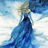 Dress In Snow Diamond Painting
