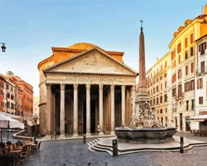 Pantheon Rome Diamond Painting