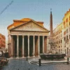 Pantheon Rome Diamond Painting