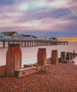 Southwold beach Diamond Painting