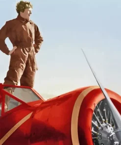 Amelia Earhart Diamond Painting