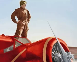 Amelia Earhart Diamond Painting