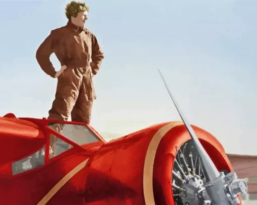 Amelia Earhart Diamond Painting