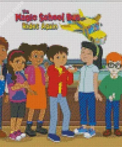 The Magic School Bus Ride Again Diamond Painting