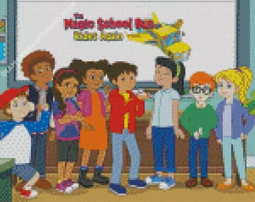 The Magic School Bus Ride Again Diamond Painting