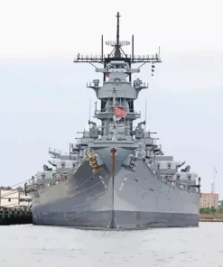 USS Lowa BB 61 Diamond Painting
