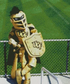 Ucf Knights Mascot Diamond Painting
